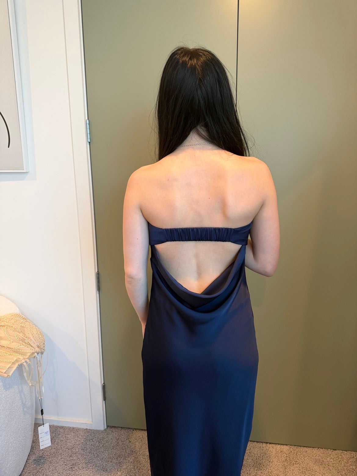 Beginning Boutique Strapless Maxi Dress