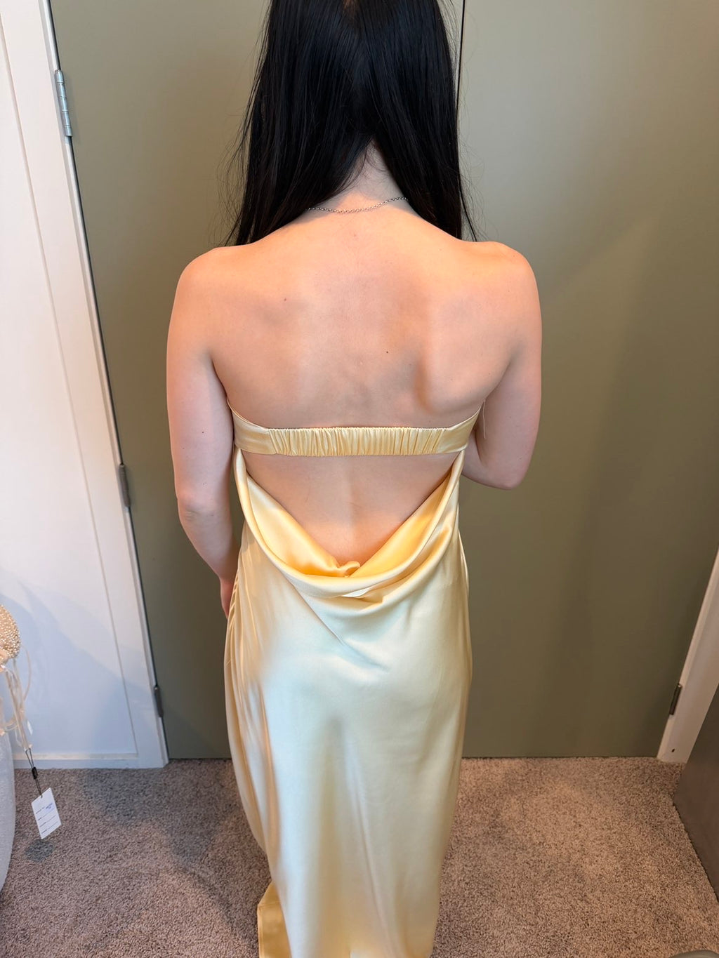Beginning Boutique Strapless Maxi Dress