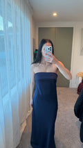 Beginning Boutique Strapless Maxi Dress