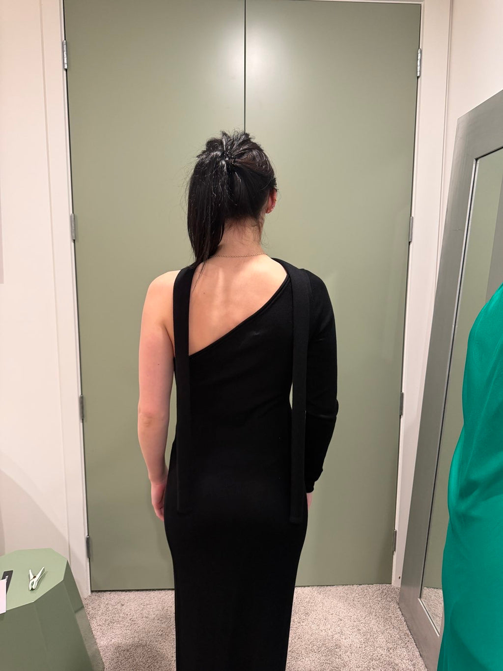 SNDYS Selma Knit Maxi Dress in Black