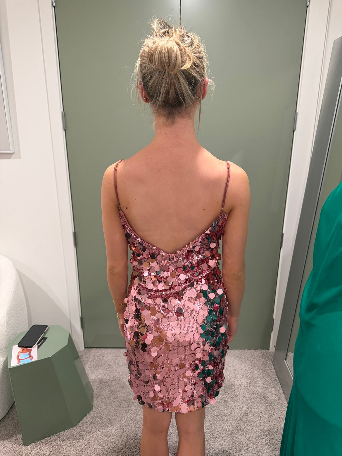 Meshki Romilly Sequin Mini Dress