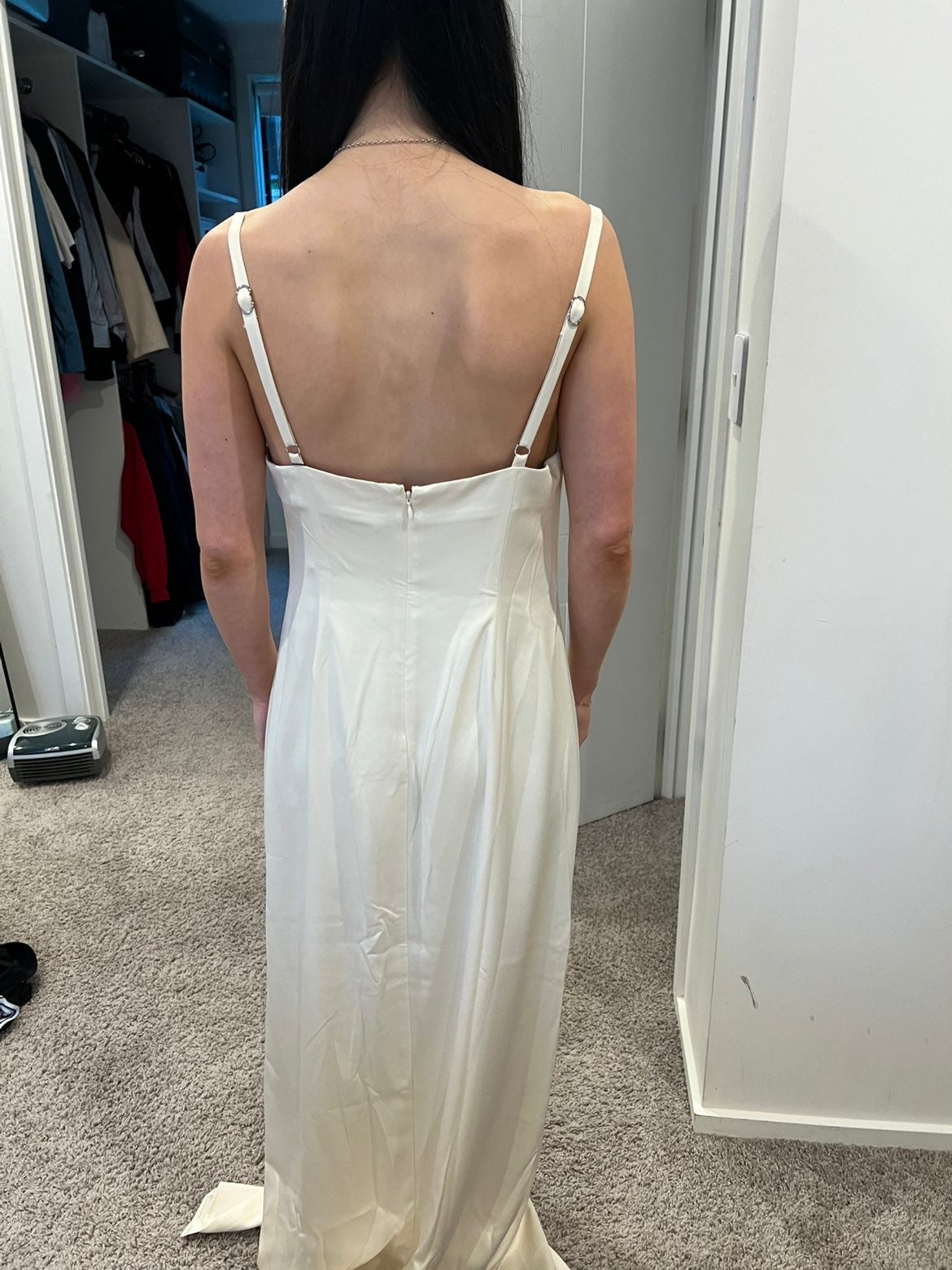Camila Coelho Reyna Maxi Dress in Pearl White