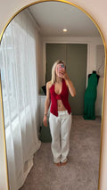 With Jean Rose Top