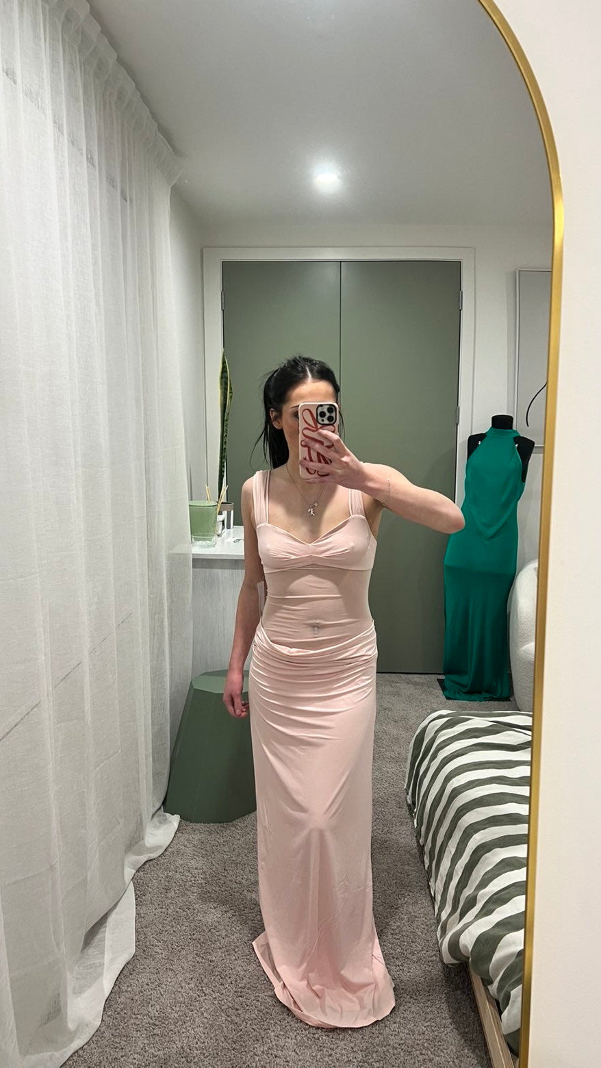 Sasha Therese Freya Maxi Dress Pink