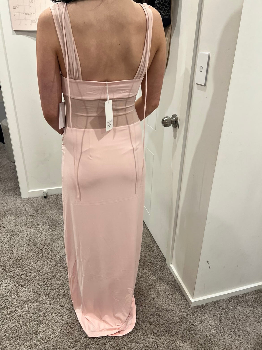 Sasha Therese Freya Maxi Dress Pink
