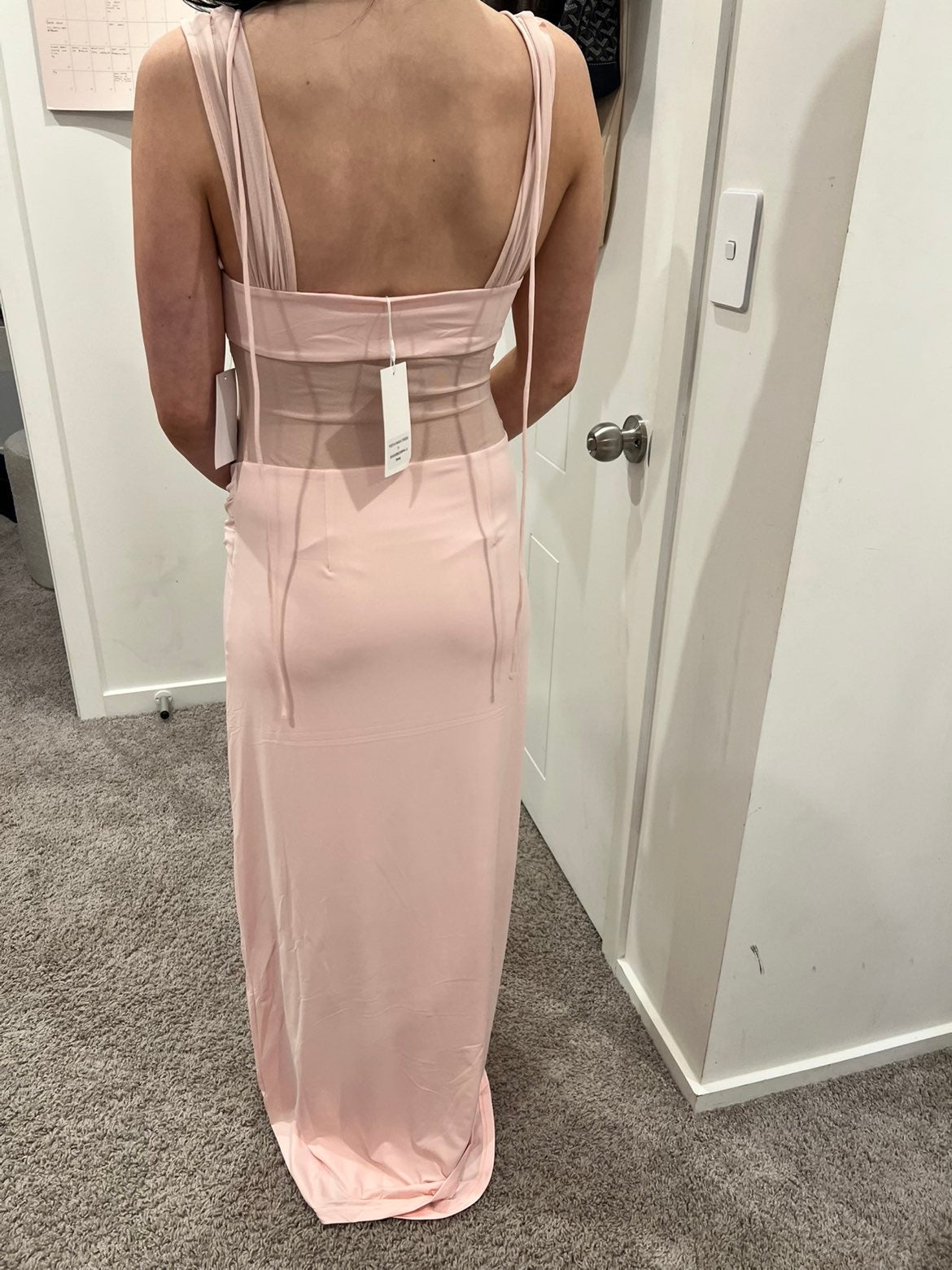 Sasha Therese Freya Maxi Dress Pink