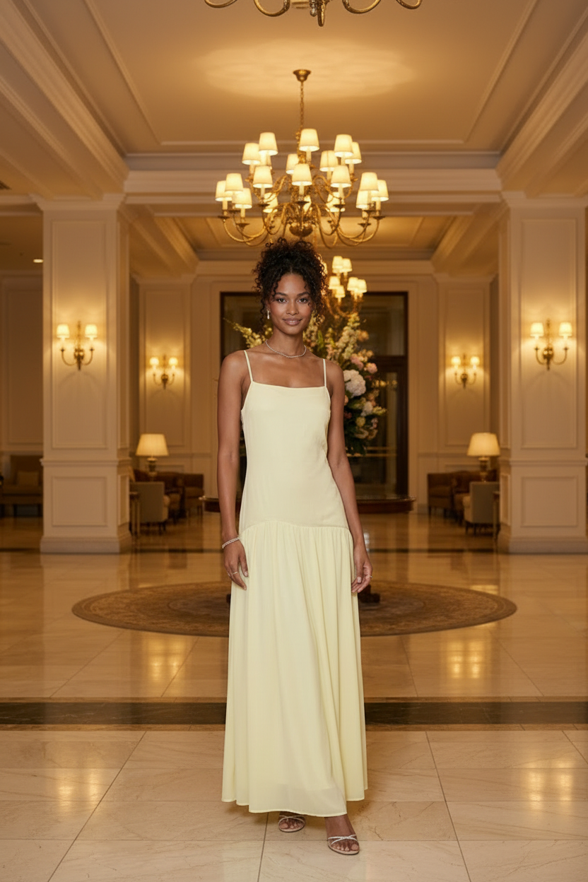 Peppermayo Asteia Maxi Dress - Front View